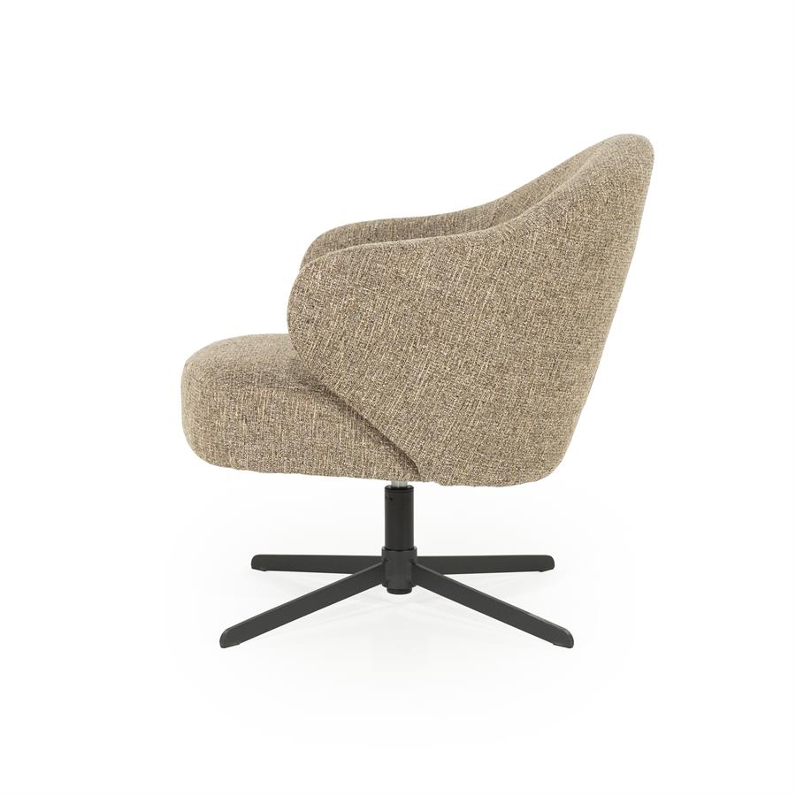 Fauteuil Connor – bruin Donna