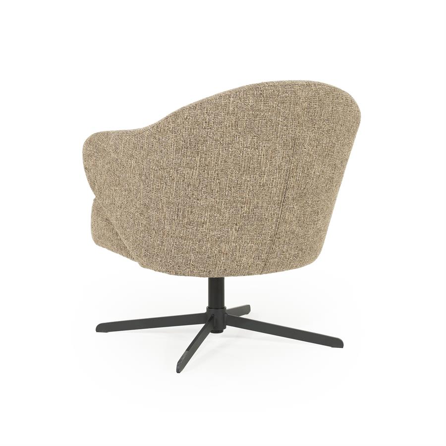 Fauteuil Connor – bruin Donna