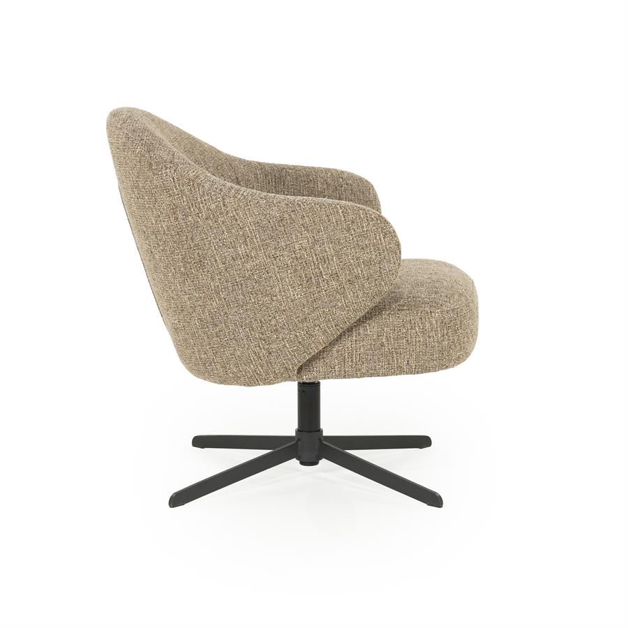 Fauteuil Connor – bruin Donna