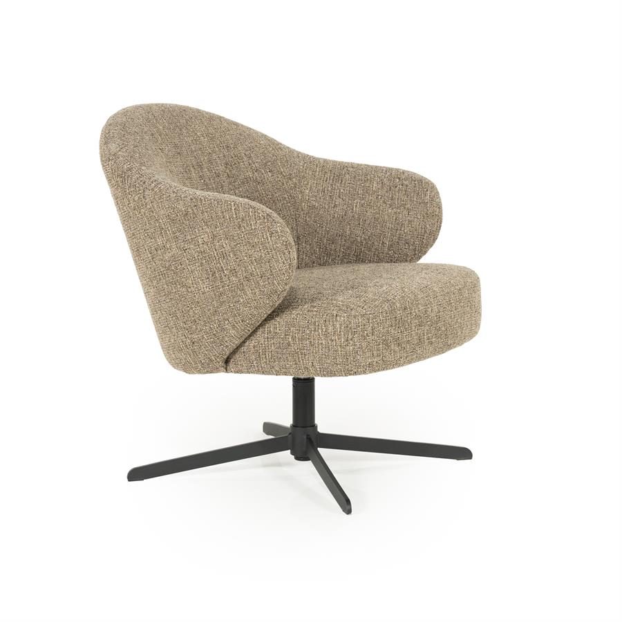 Fauteuil Connor – bruin Donna