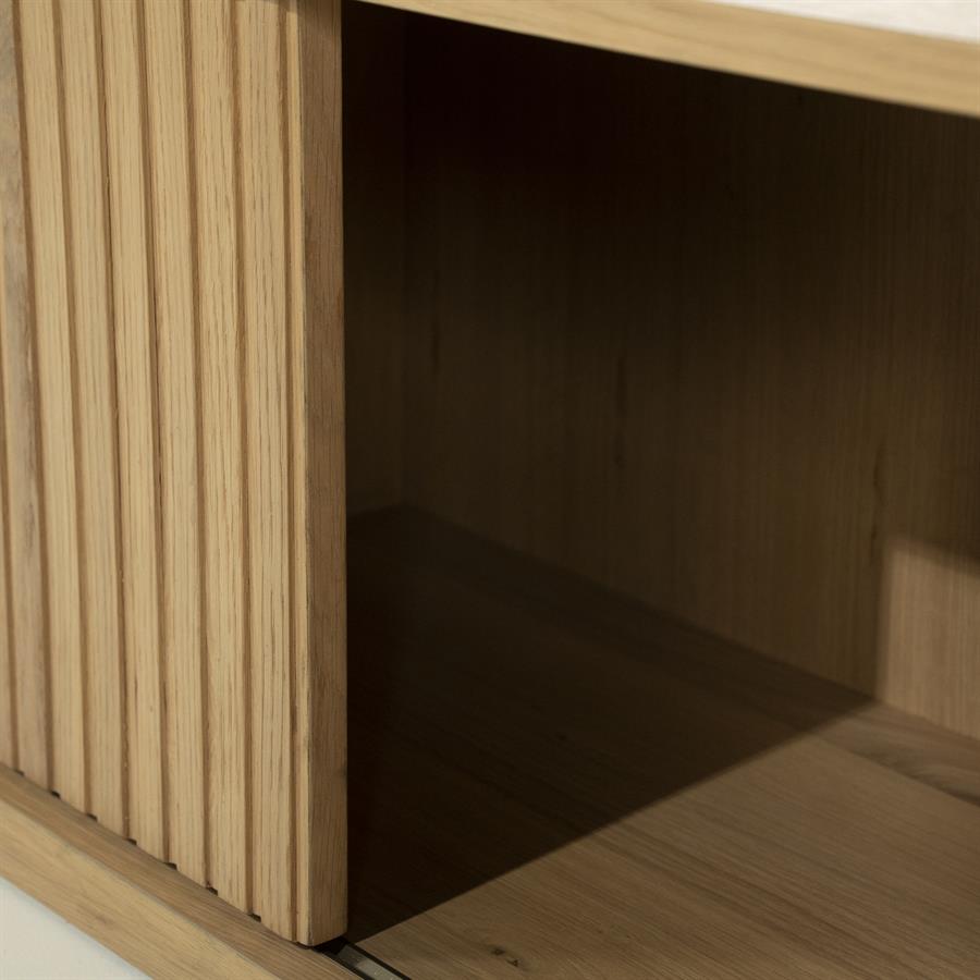 TV meubel Milo 240 cm – naturel