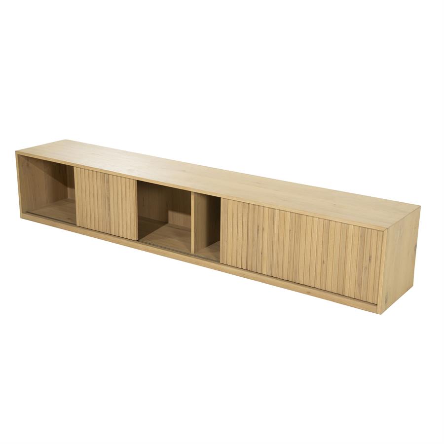TV meubel Milo 240 cm – naturel