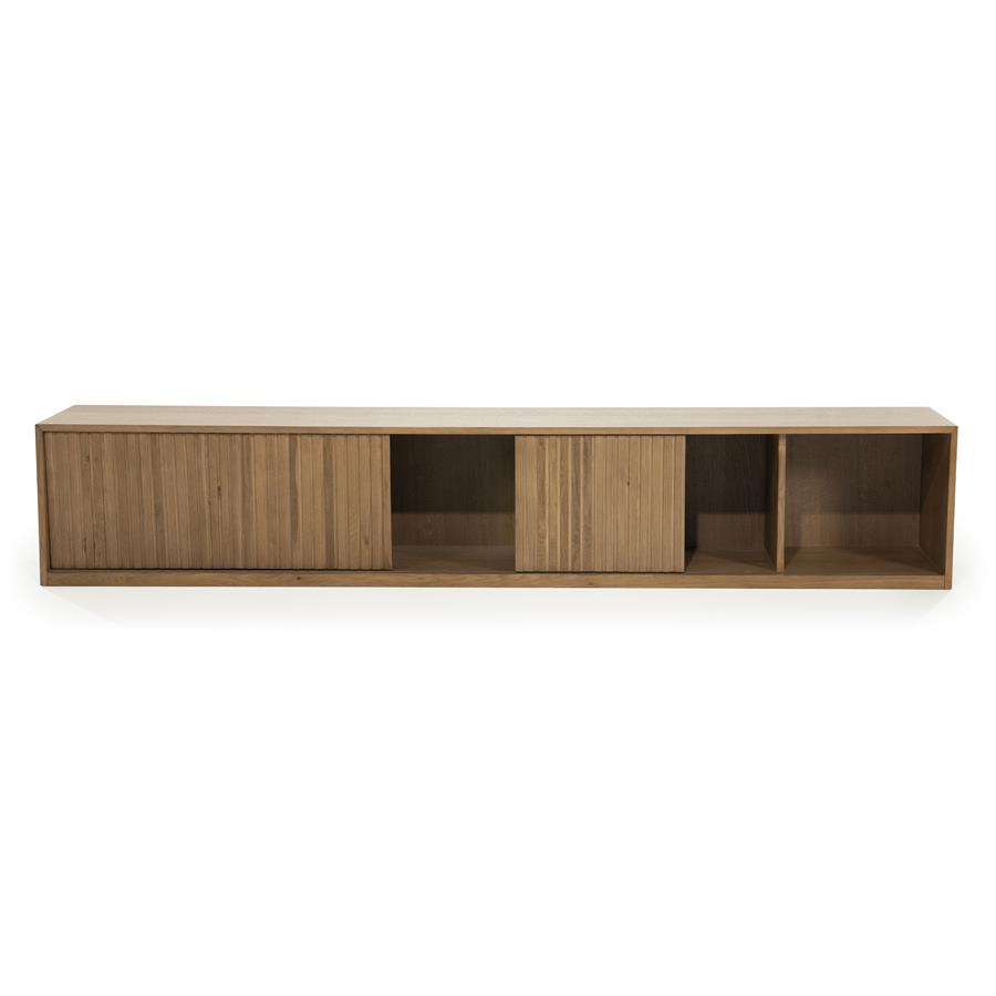 TV meubel Milo 240 cm – bruin