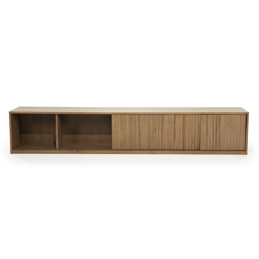 TV meubel Milo 240 cm – bruin