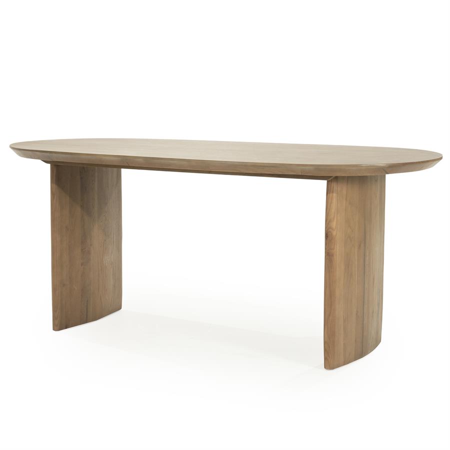 Eettafel Dex 180×90 cm – bruin