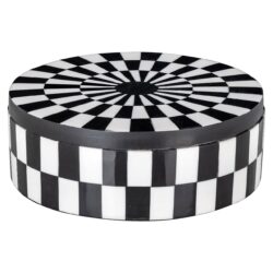 Opbergbox Nore (Black/white)