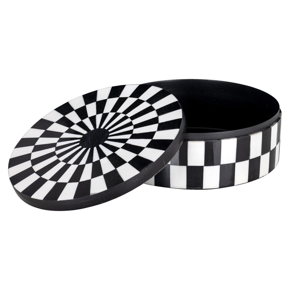 Opbergbox Nore (Black/white)
