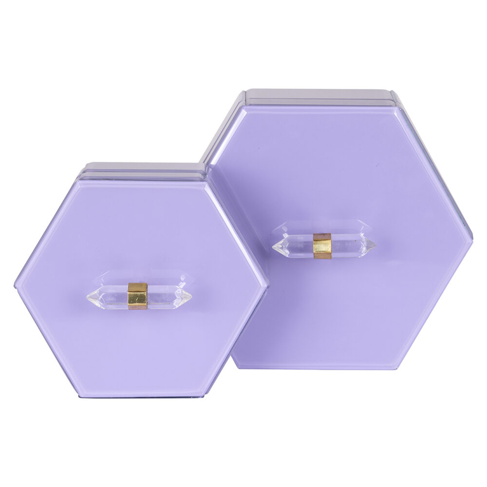 Opbergbox Jutta groot (Purple)