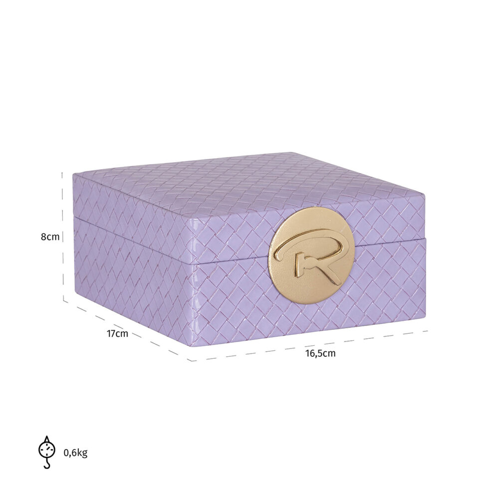 Sieradendoos Joelle klein (Purple)
