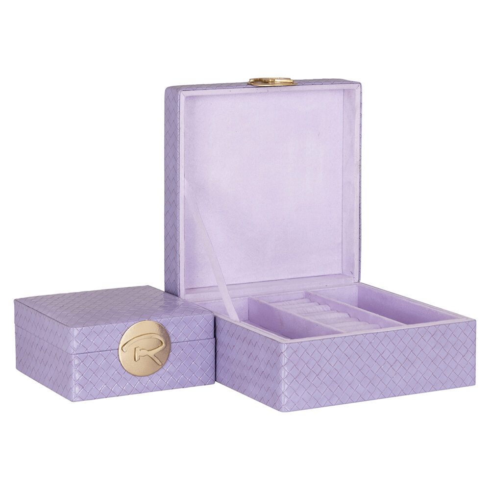 Sieradendoos Joelle groot (Purple)