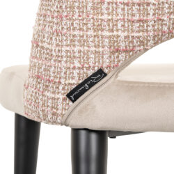 Stoel Tabitha trendy rose / quartz khaki (Be trendy 1673 rose)