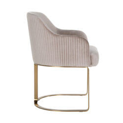 Stoel Hadley khaki velvet fire retardant (FR-Quartz 903 Khaki)