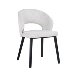 Stoel Savoy white bouclé (Copenhagen 900 Bouclé White)