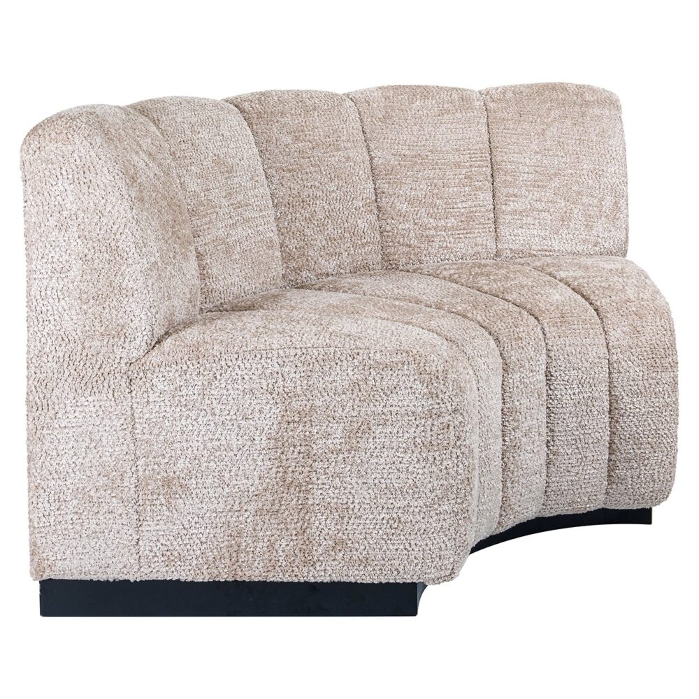 Recht hoek eetkamerbank Hillpark lovely beige (Be Lovely 170 Beige)
