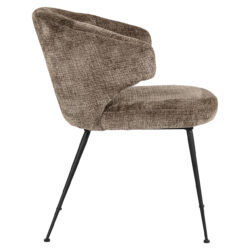 Stoel Xandra stone chenille fire retardant (Niagara 104 Stone Chenille)