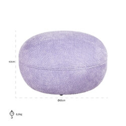 Poef Jace lovely lavender (Be lovely 95 lavender)