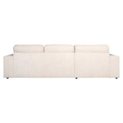 Sofa Santos lounge left + 2,5-seater beige niagara (Niagara 902 beige Chenille)