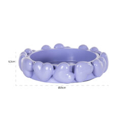 Dienblad Sanny hearts (Purple)