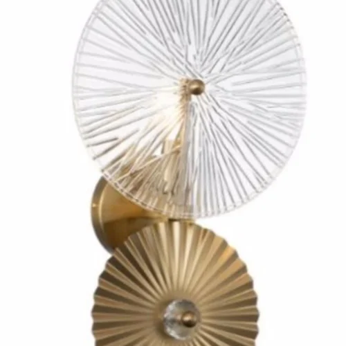 Wandlamp Otis Brushed Gold