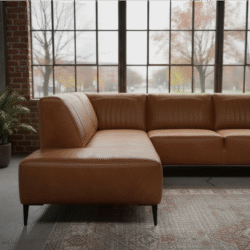 Hoekbank Aspen cognac