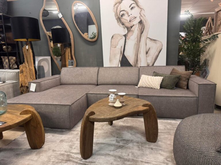 Bank Tori van Sevn showmodel opruiming direct leverbaar.