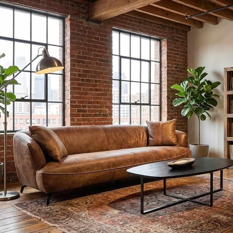 Bank tosca in africa leder van zitorm verkrijgbaar bij Mokana Meubelen