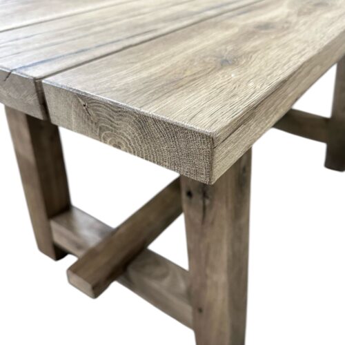 Detail foto eiken tafel Masimo