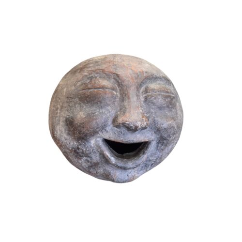 Lachende smiling Head Moon Wagir Brown