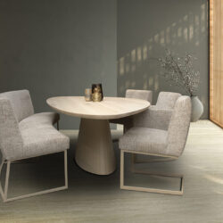 Eettafel set Zara ovale bank met stoelen
