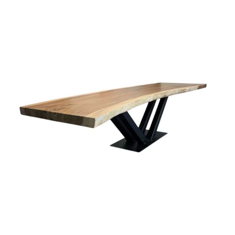 Unieke boomstam eettafel suarhout massief hout