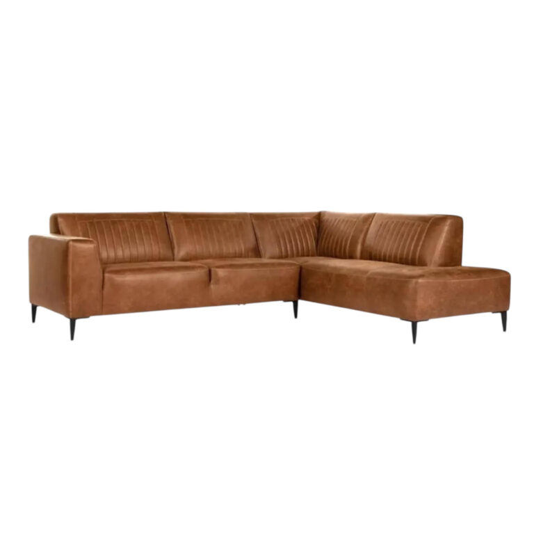 Hoekbank Aspen het Anker in cognac