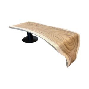 Unieke salontafel suarhout met doorlopend blad waterval