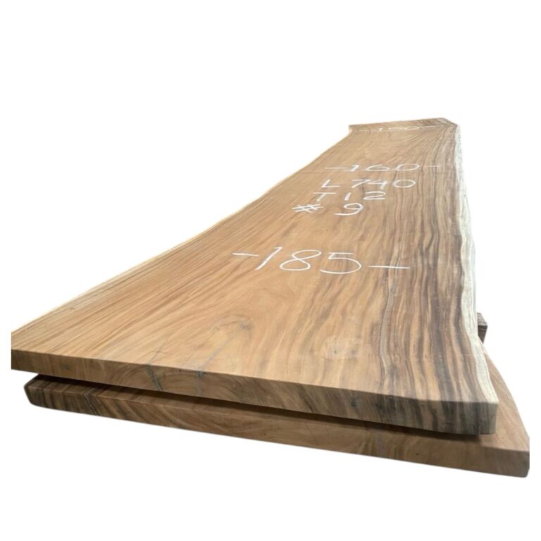 Boomstam tafelblad suarhout 7.4 meter Bali suarwood
