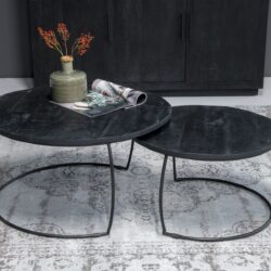 Brix Kelly Charcoal grey 200x290 cm