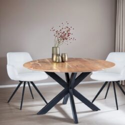 Oslo Round Acasia 130 cm