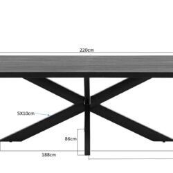 Kala Spider 220 cm