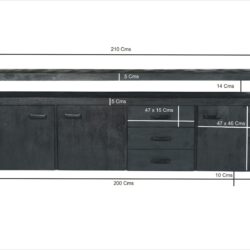 Norris 210 cm