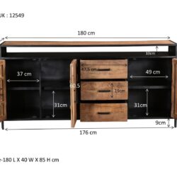 Sturdy Open 180 cm