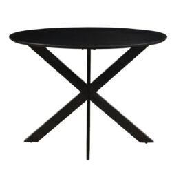 Oslo Round Black 120 cm