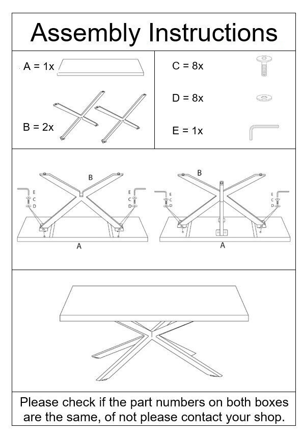 Oslo Spider Acasia 220 cm