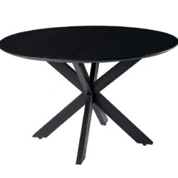 Oslo Black Round 130 cm