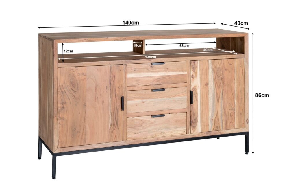 Oslo Acasia 140 cm