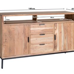 Oslo Acasia 140 cm