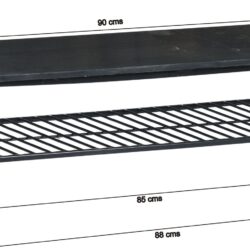 Dian Marble Black Black 90cm