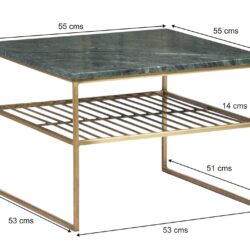 Dian Marble Green Gold 55cm