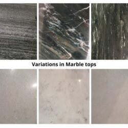 DT- Marble Oval Web White 200cm