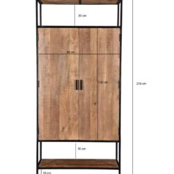Sturdy 2 Doors 100cm