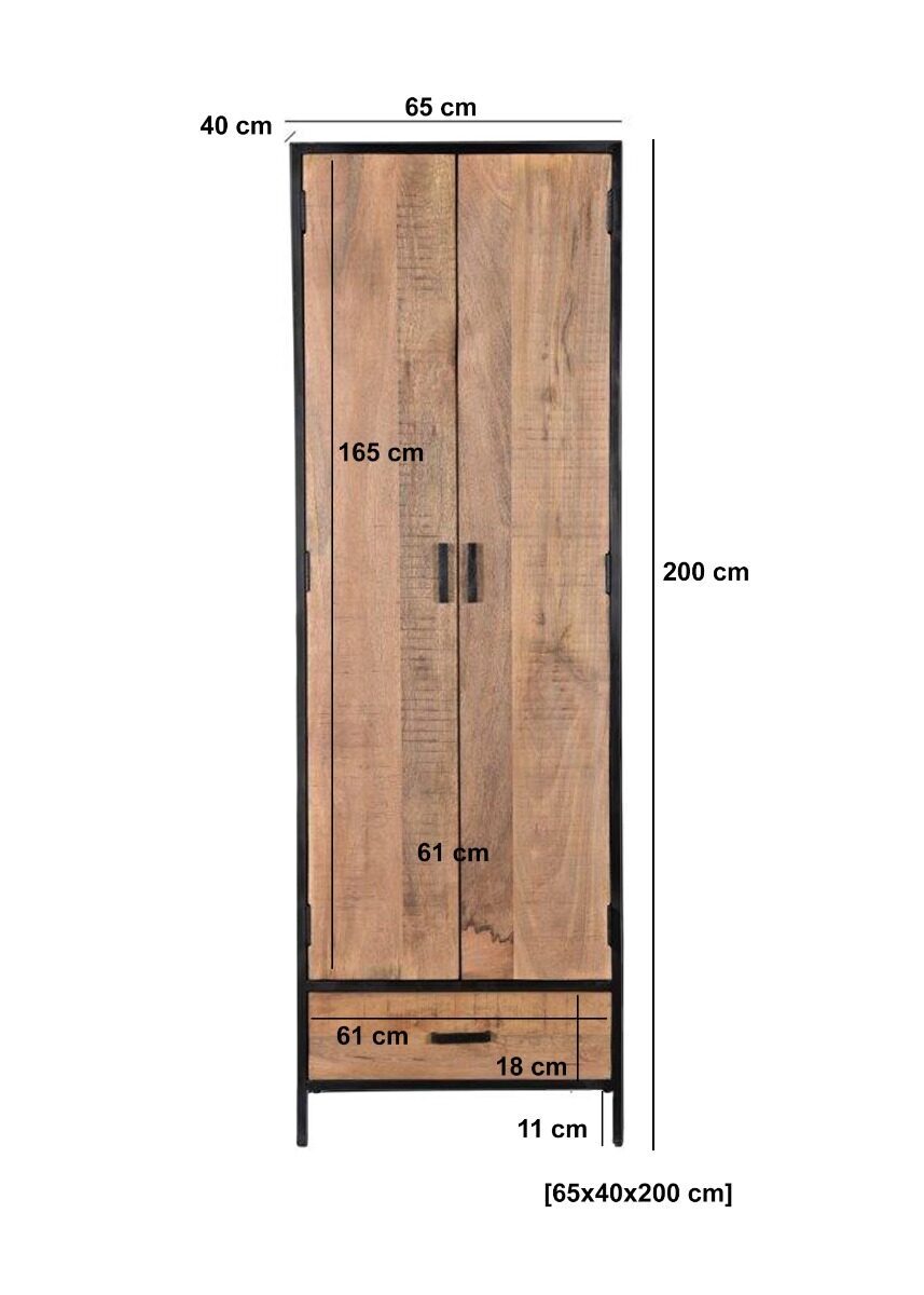 Sturdy 2 Doors 65cm
