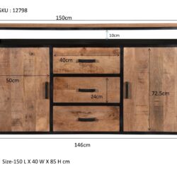 Sturdy Open 150 cm