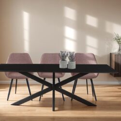 Oslo Spider Black Acasia 220 cm